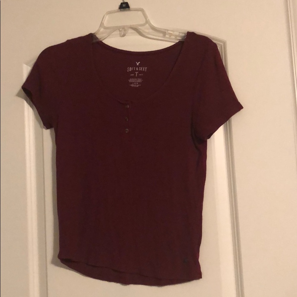 Maroon Soft & Sexy Top